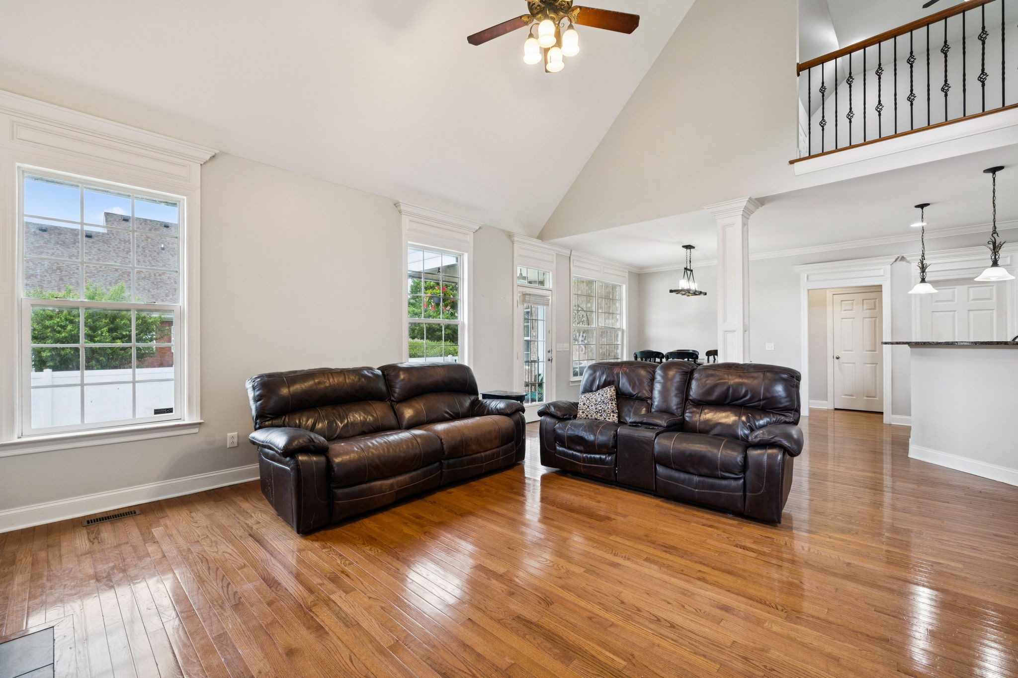 3002 Stow Crossing Murfreesboro, TN 37128 - Photo 25 of 75 a living room with furniture and a wooden floor
