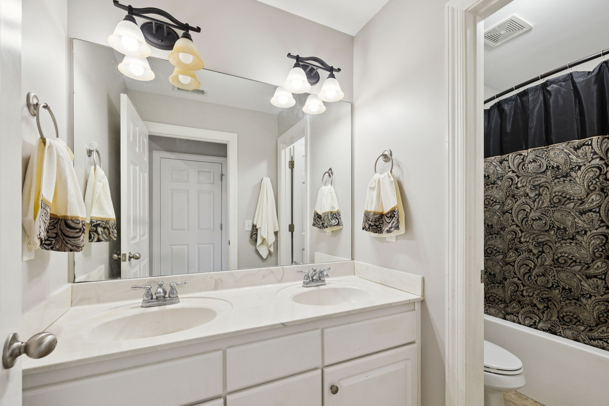 3002 Stow Crossing Murfreesboro, TN 37128 - Photo 51 of 75 a bathroom with a sink and a mirror
