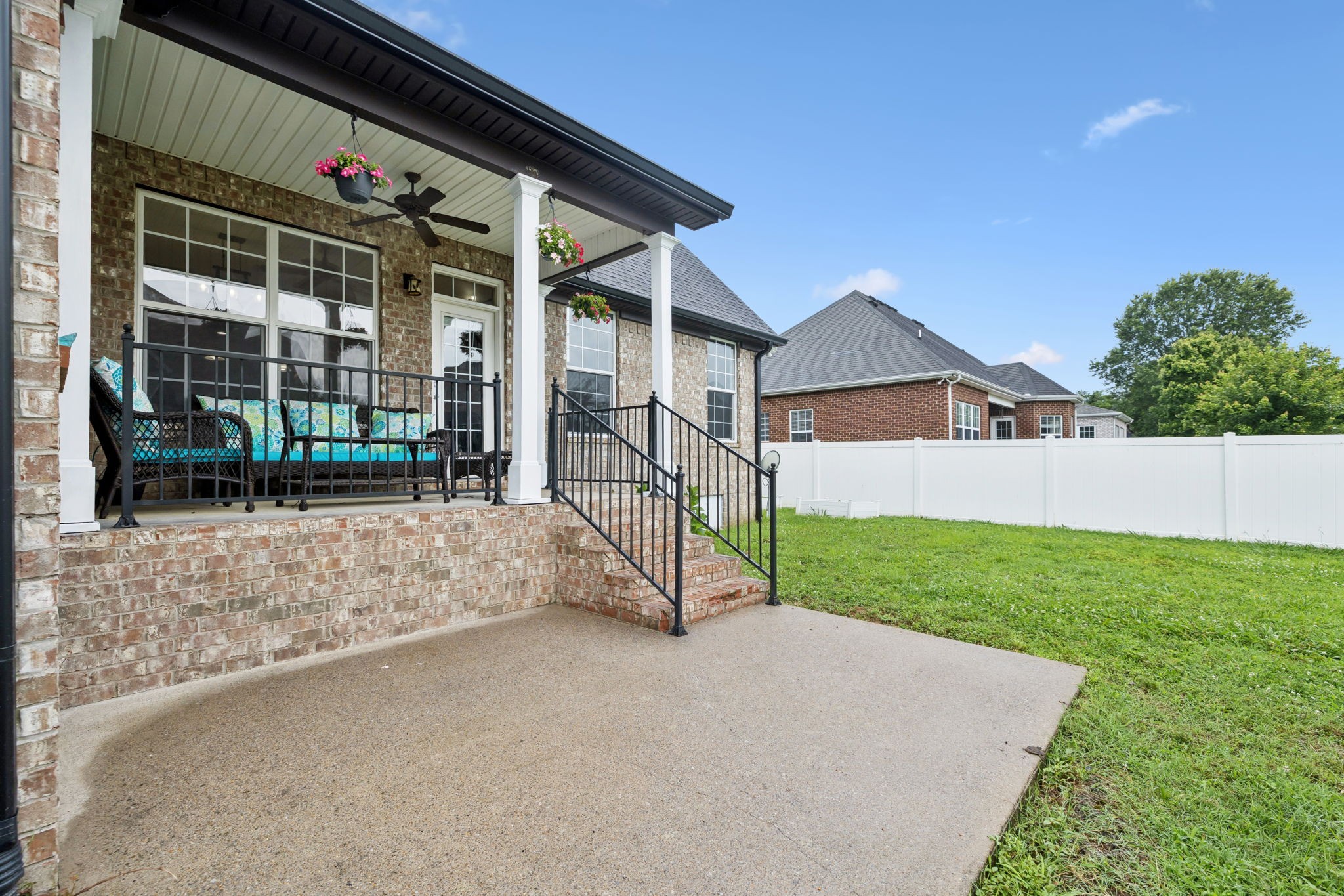 3002 Stow Crossing Murfreesboro, TN 37128 - Photo 63 of 75 front view of a house with a yard and porch