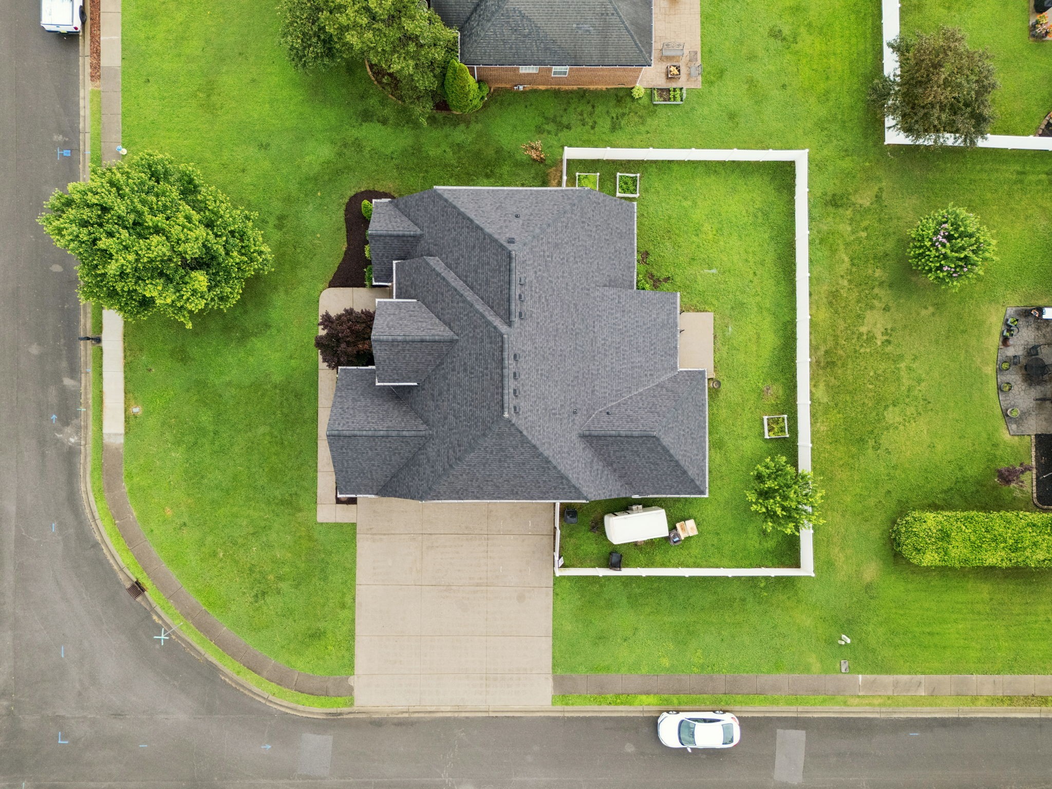 3002 Stow Crossing Murfreesboro, TN 37128 - Photo 71 of 75 an aerial view of a house with a garden