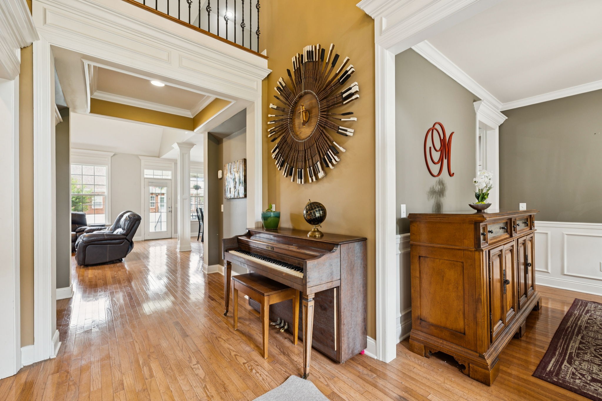 3002 Stow Crossing Murfreesboro, TN 37128 - Photo 10 of 75 a living room with furniture and a wooden floor