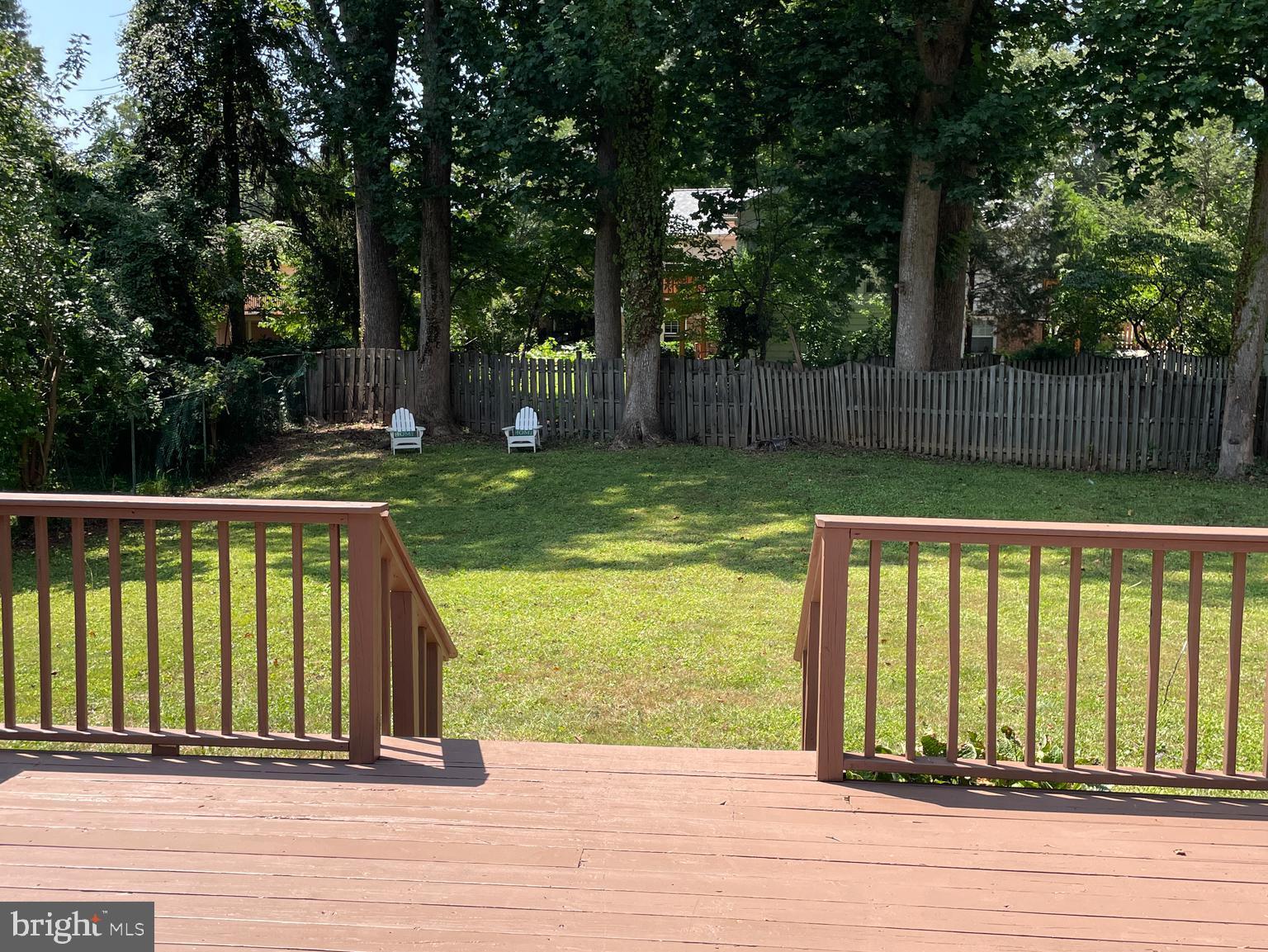11828 Smoketree Road Potomac, MD 20854 - Photo 3 of 29 Large deck overlooking fabulous yard