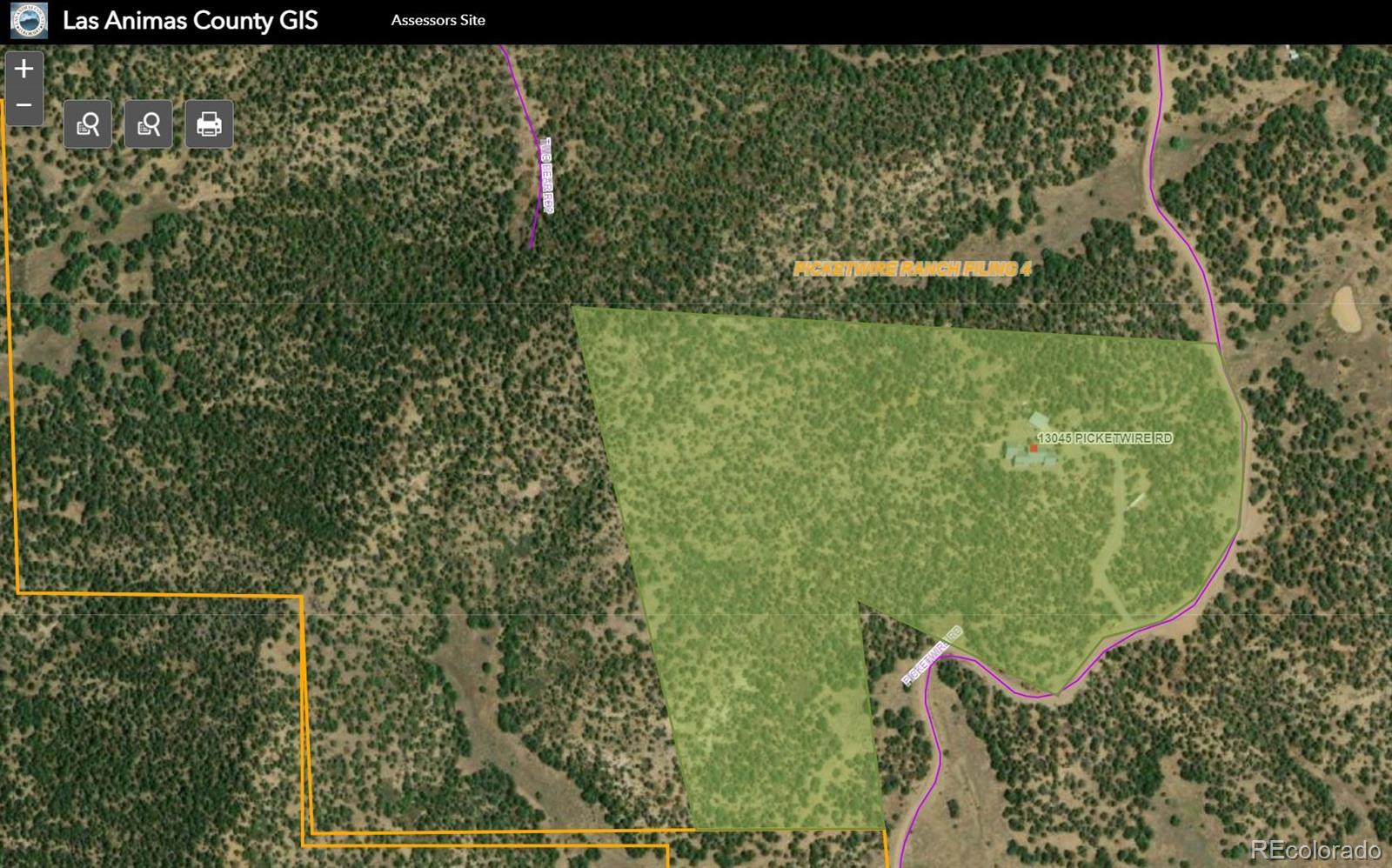 13045 Picketwire Road Boncarbo, CO 81024 - Photo 40 of 40 a view of a yard with plants