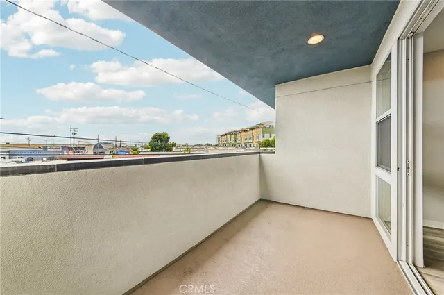 a street corner with building in front of it