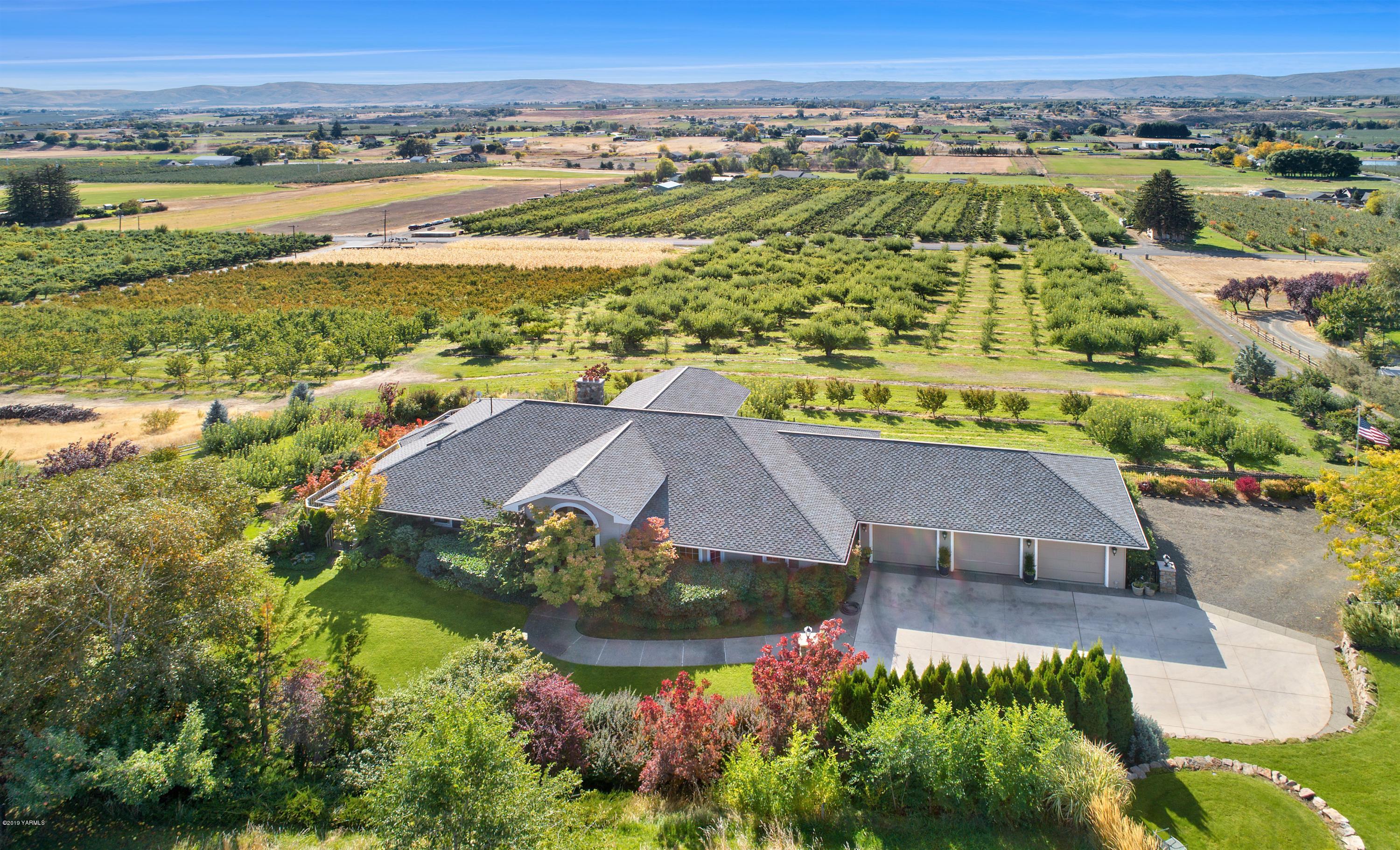 14771 Summitview Ext Road Yakima, WA 98908 - Photo 2 of 45 an aerial view of residential houses with outdoor space and swimming pool
