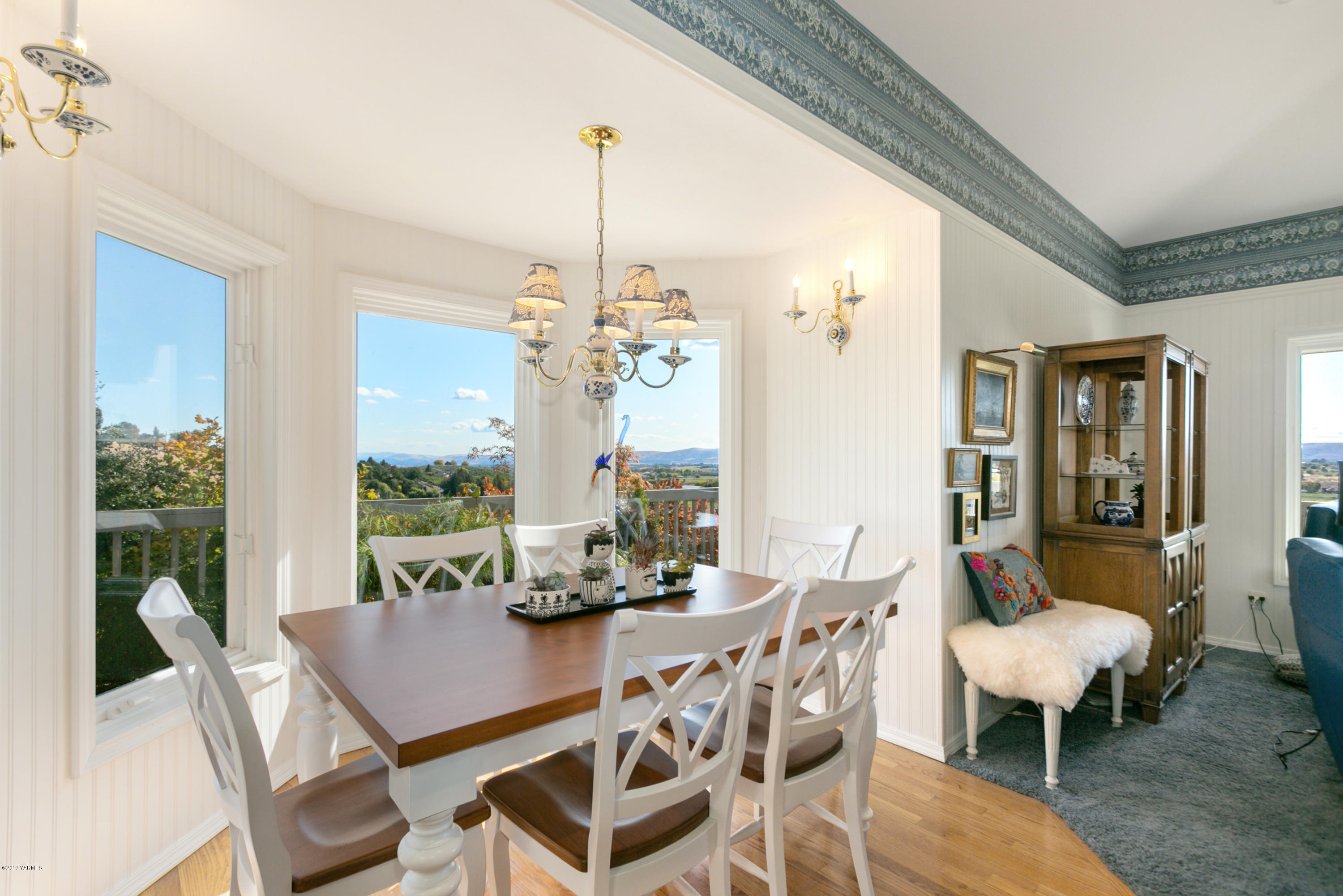 14771 Summitview Ext Road Yakima, WA 98908 - Photo 13 of 45 a view of a dining room with furniture window and outside view