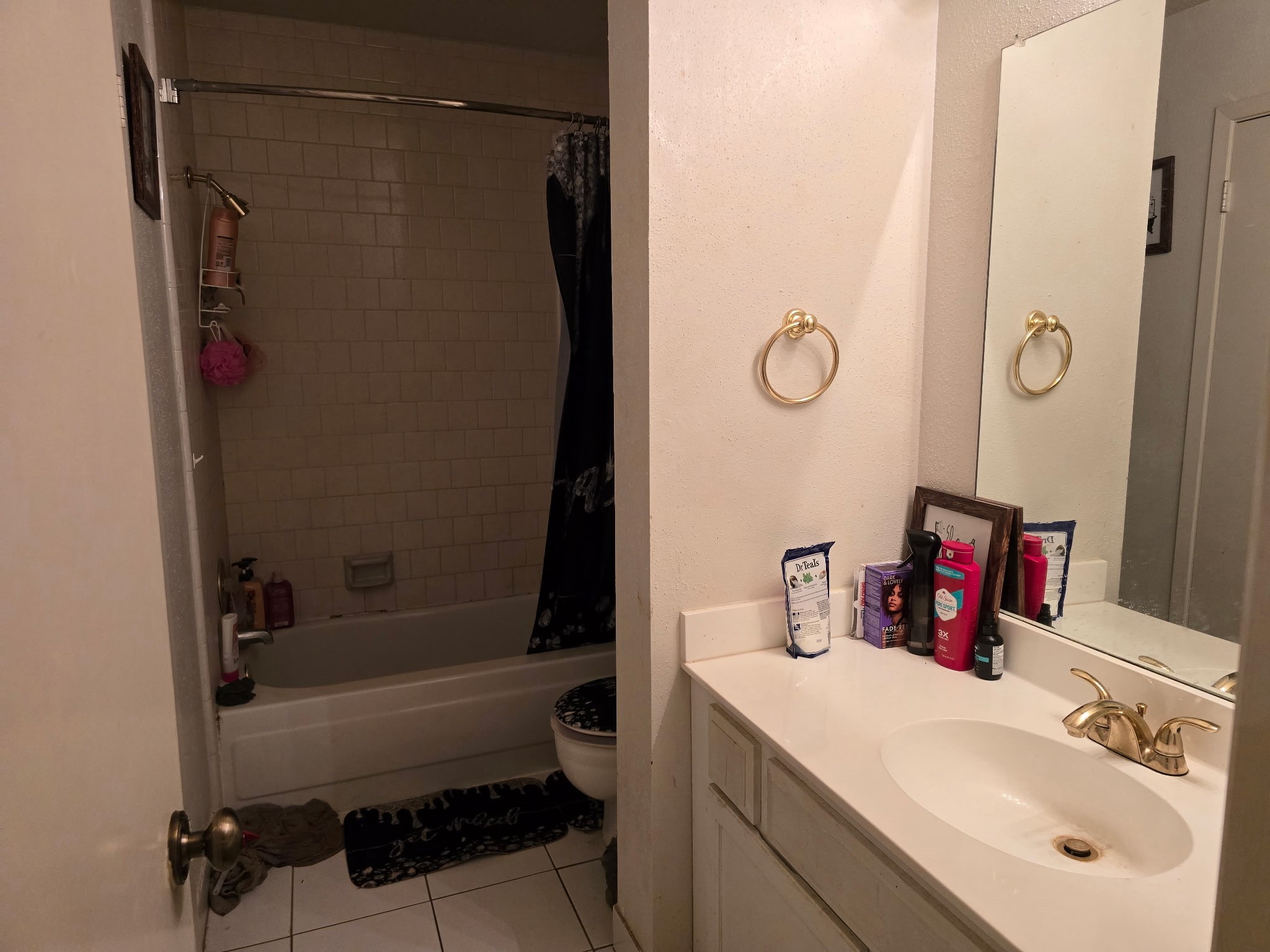 2531 Goldspring Lane Spring, TX 77373 - Photo 13 of 20 a bathroom with a sink vanity toilet and shower