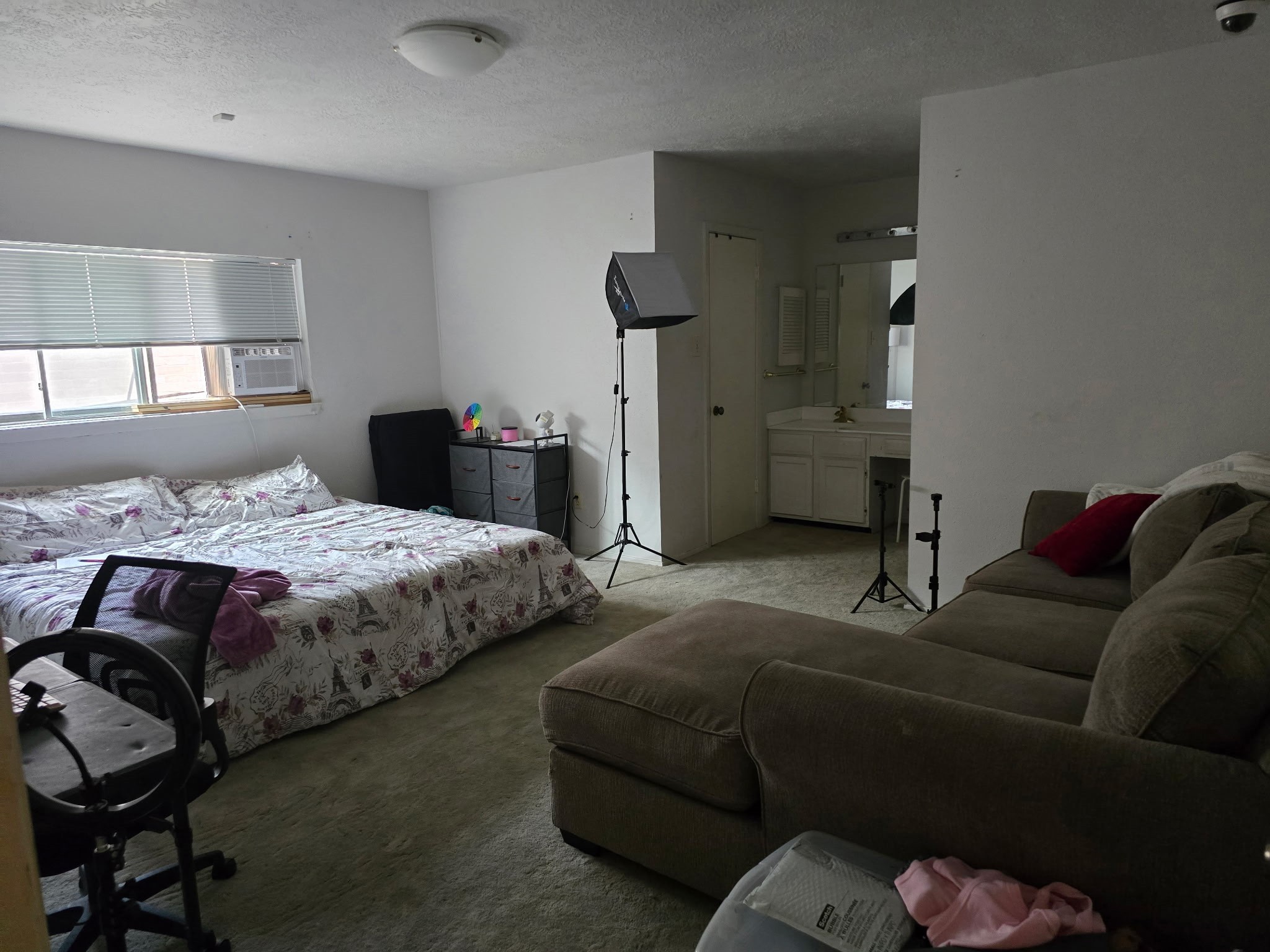 2531 Goldspring Lane Spring, TX 77373 - Photo 15 of 20 a bedroom with a bed couch and a window