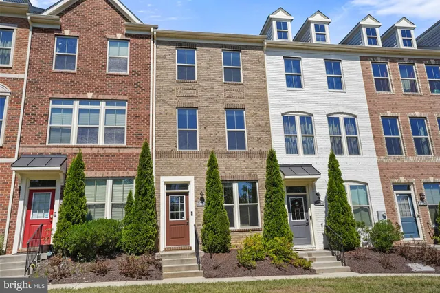 a view of a pathway both side of house
