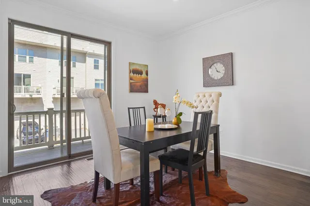 a view of buildings from a balcony