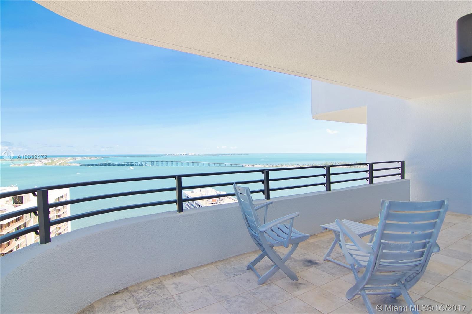 151 Southeast 15th Road, Unit 2802 Miami, FL 33129 - Photo 6 of 6 View from Living Room Balcony