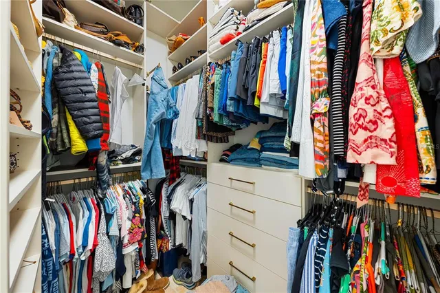 a view of a storage room with lots of stuff