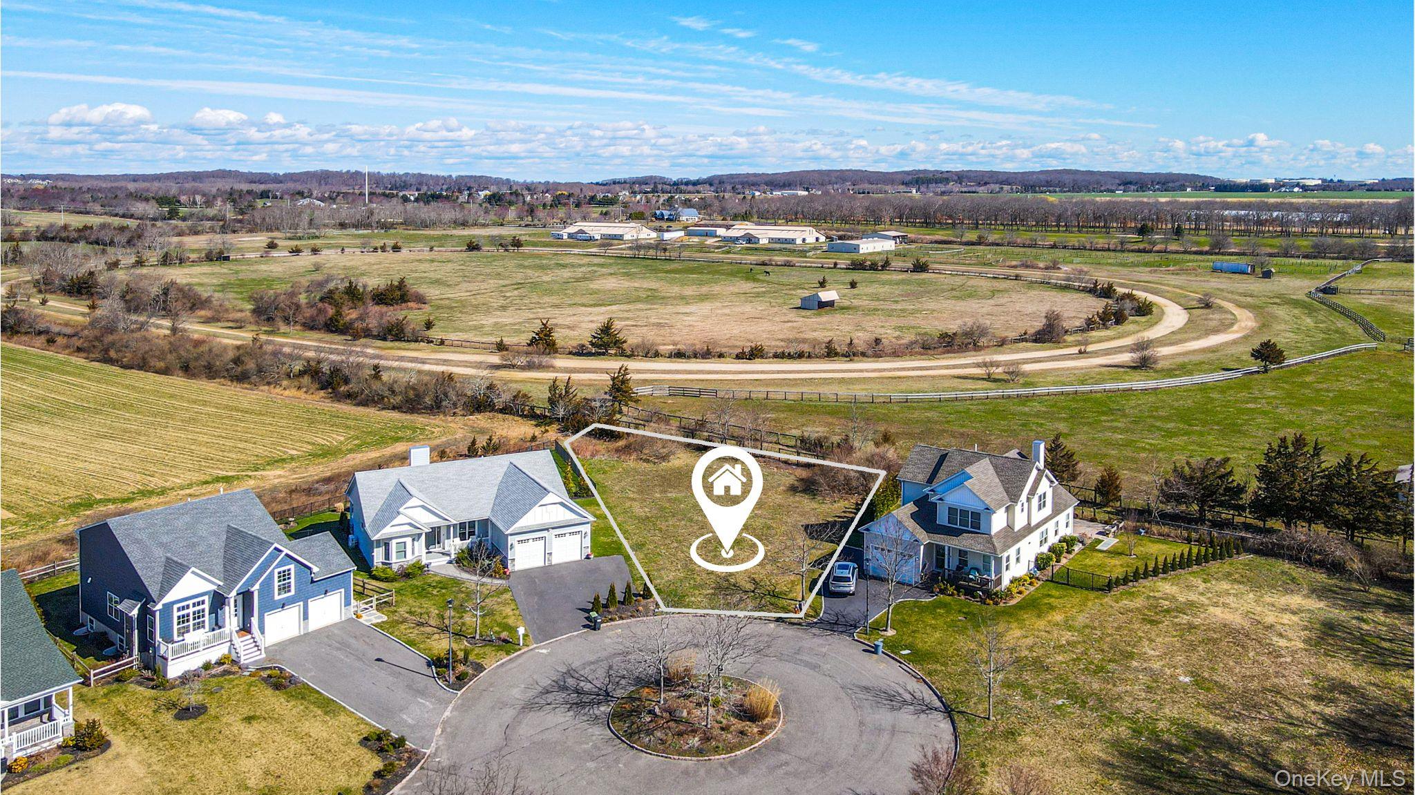 74 Tyler Drive Riverhead, NY 11901 - Photo 22 of 23 Bird's eye view with a rural view