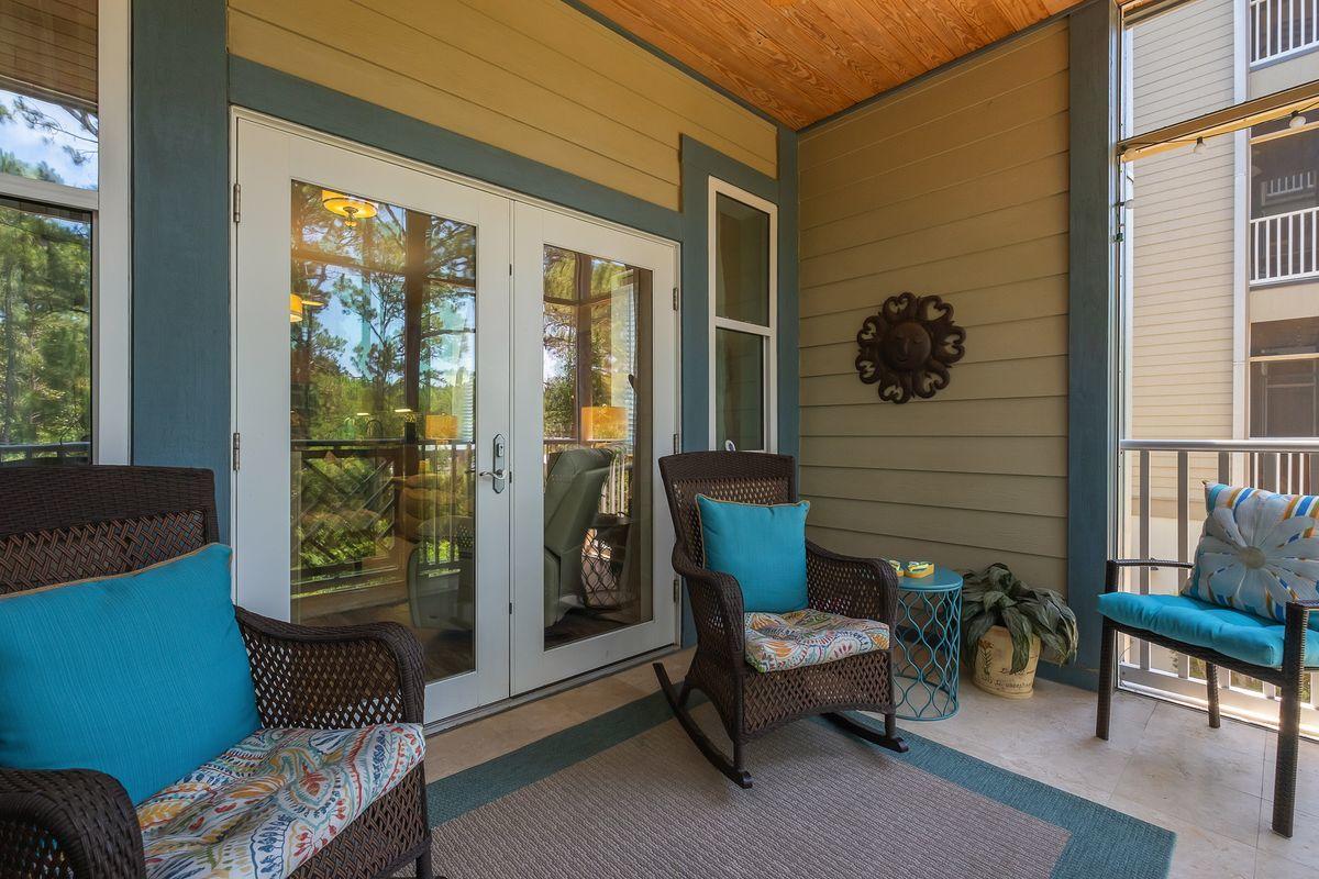 231 Somerset Bridge Road, Unit 2205 Santa Rosa Beach, FL 32459 - Photo 19 of 40 a building outdoor space with patio furniture