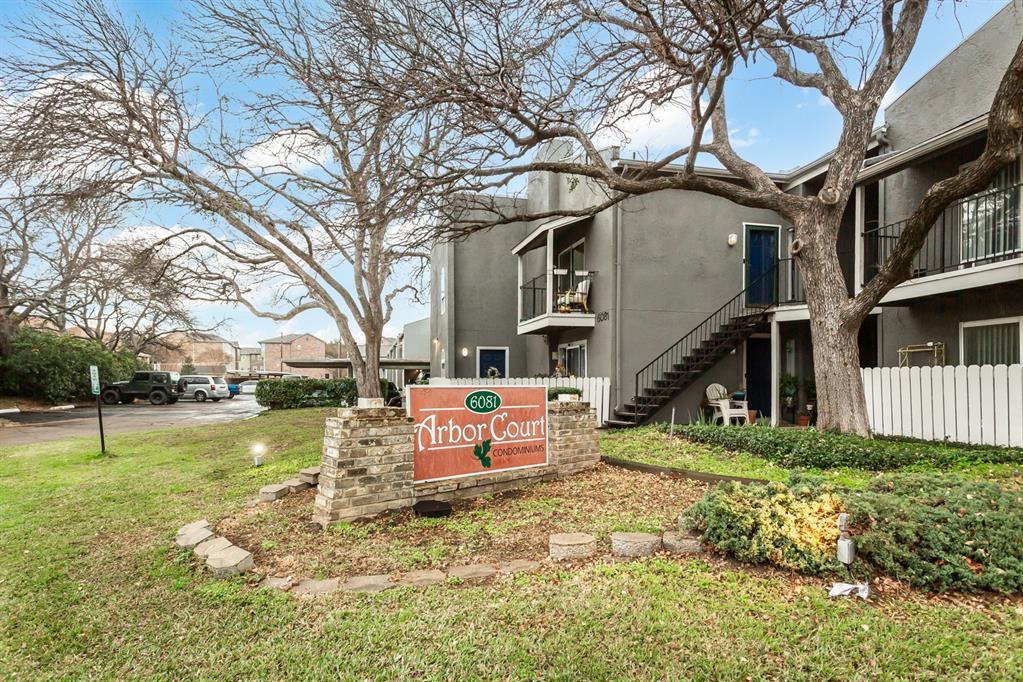 6061 Milton Street, Unit 231 Dallas, TX 75206 - Photo 25 of 27 Established condominium community with mature oak trees, landscaped walkways, and a tucked-away feel while remaining close to all the conveniences of city living.