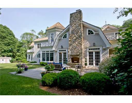 79 Stephen Mather Road Darien, CT 06820 - Photo 3 of 20 a front view of a house with garden