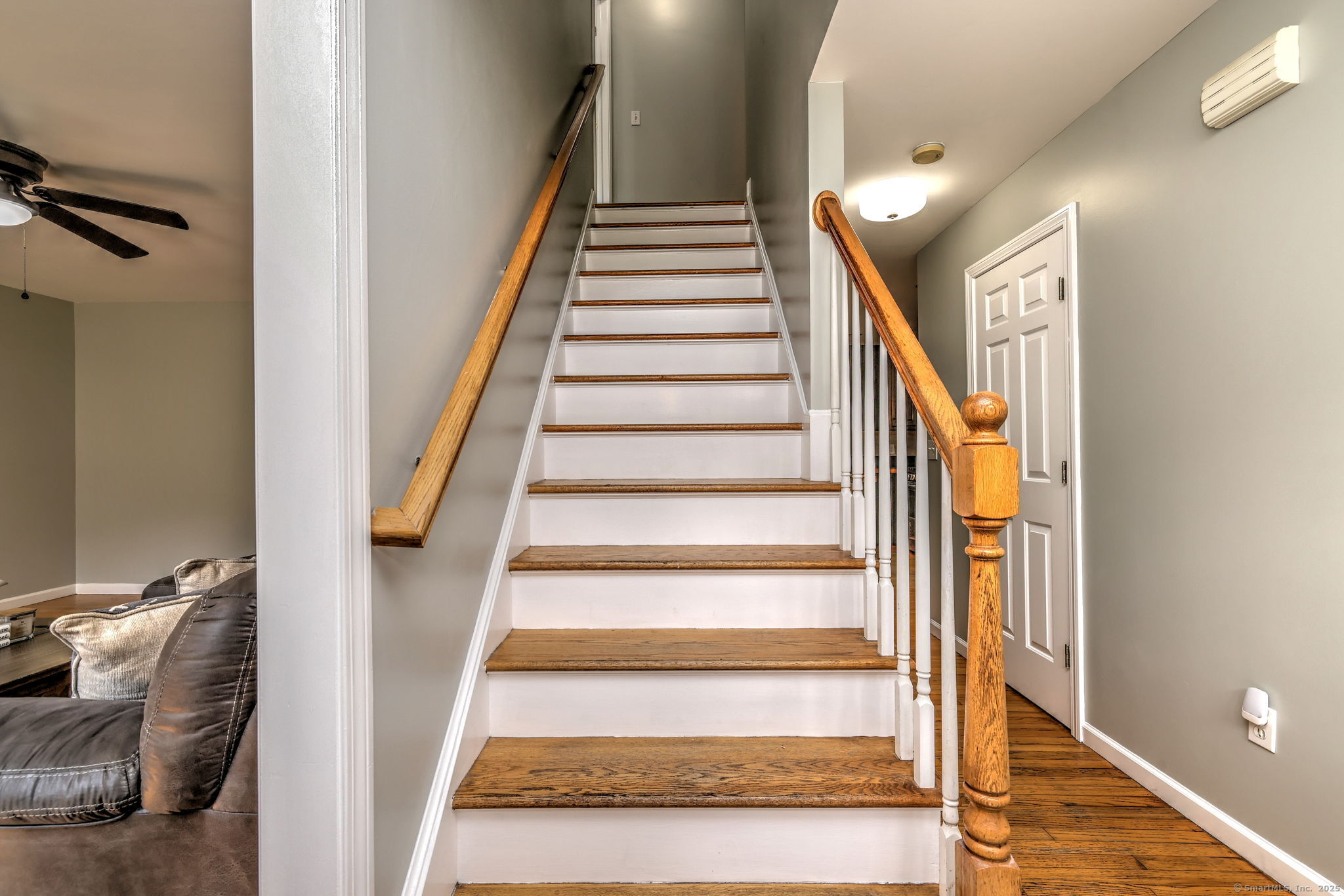 28 Edgewood Avenue Shelton, CT 06484 - Photo 23 of 40 a view of entryway and hall with wooden floor