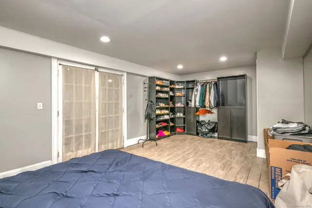 a view of a storage & utility room