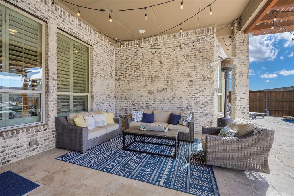1220 Packsaddle Trail Prosper, TX 75078 - Photo 9 of 33 a living room with furniture and a window