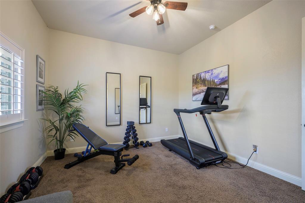 1220 Packsaddle Trail Prosper, TX 75078 - Photo 25 of 33 a view of a workspace with furniture