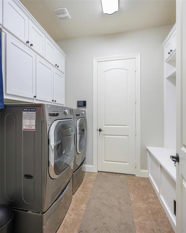 1220 Packsaddle Trail Prosper, TX 75078 - Photo 27 of 33 a utility room with dryer and washer