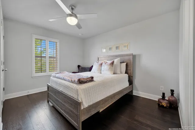 a view of a porch with seating space