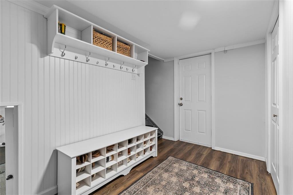 8 Court Place McKees Rocks, PA 15136 - Photo 20 of 32 a view of an empty room with wooden floor