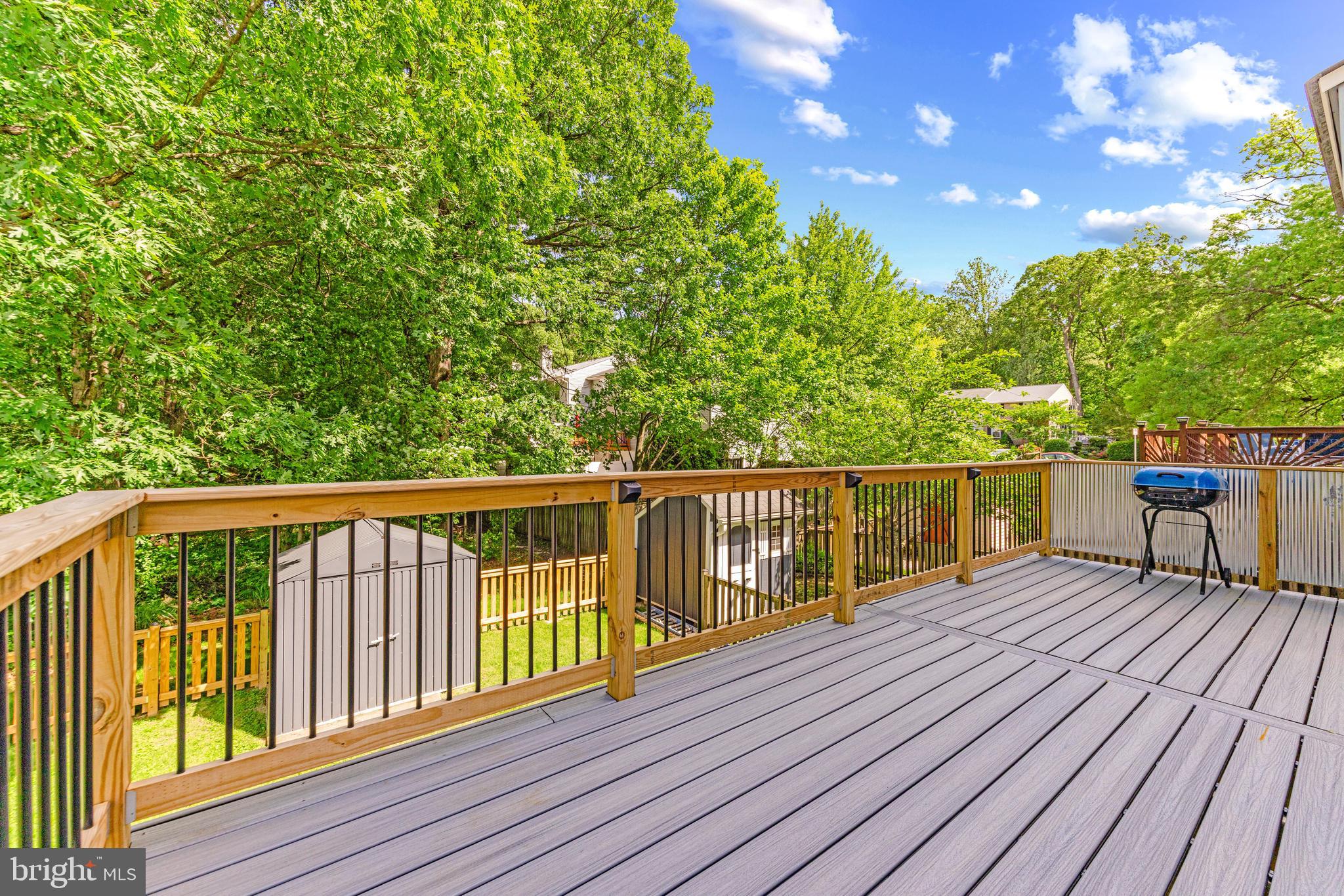 9023 Deviation Road Nottingham, MD 21236 - Photo 42 of 47 a balcony with wooden floor and outdoor space