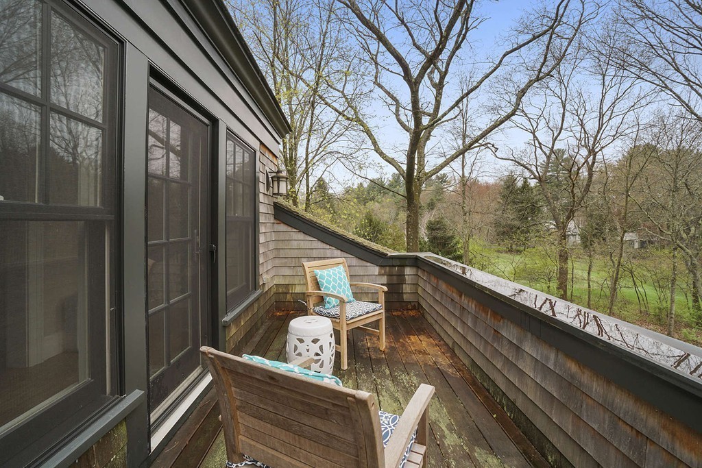 111 Tower Road Lincoln, MA 01773 - Photo 19 of 30 a view of balcony with furniture