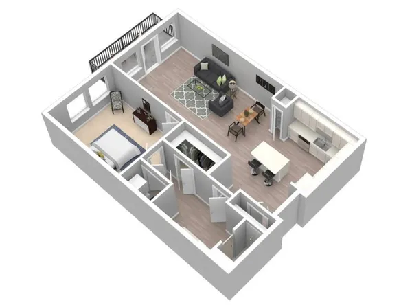 $2,098 | 245 East Trinity Place, Unit 1123, Decatur, GA 30030