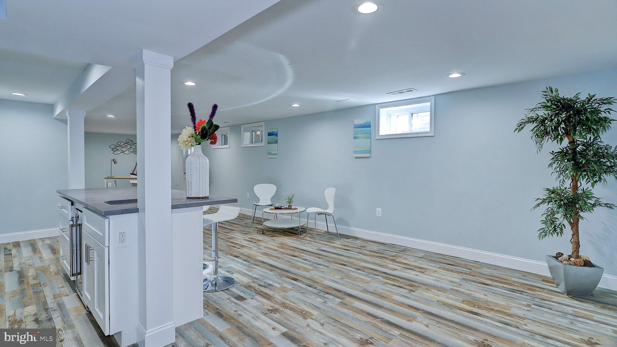 3405 Sharon Chapel Road Alexandria, VA 22310 - Photo 30 of 50 Spacious, bright and open basement with a wetbar