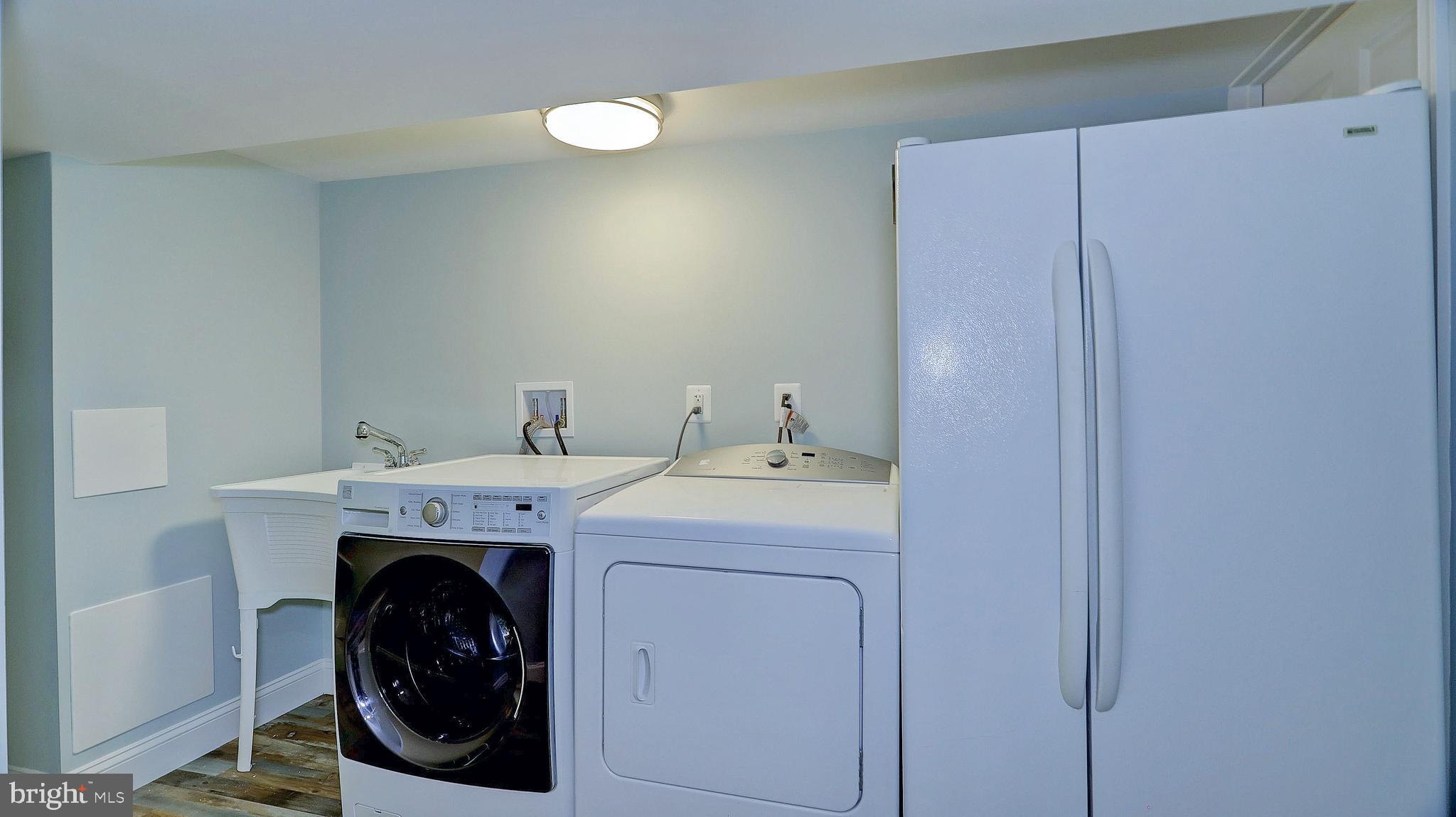 3405 Sharon Chapel Road Alexandria, VA 22310 - Photo 32 of 50 Brand new laundry room with 2nd fridge