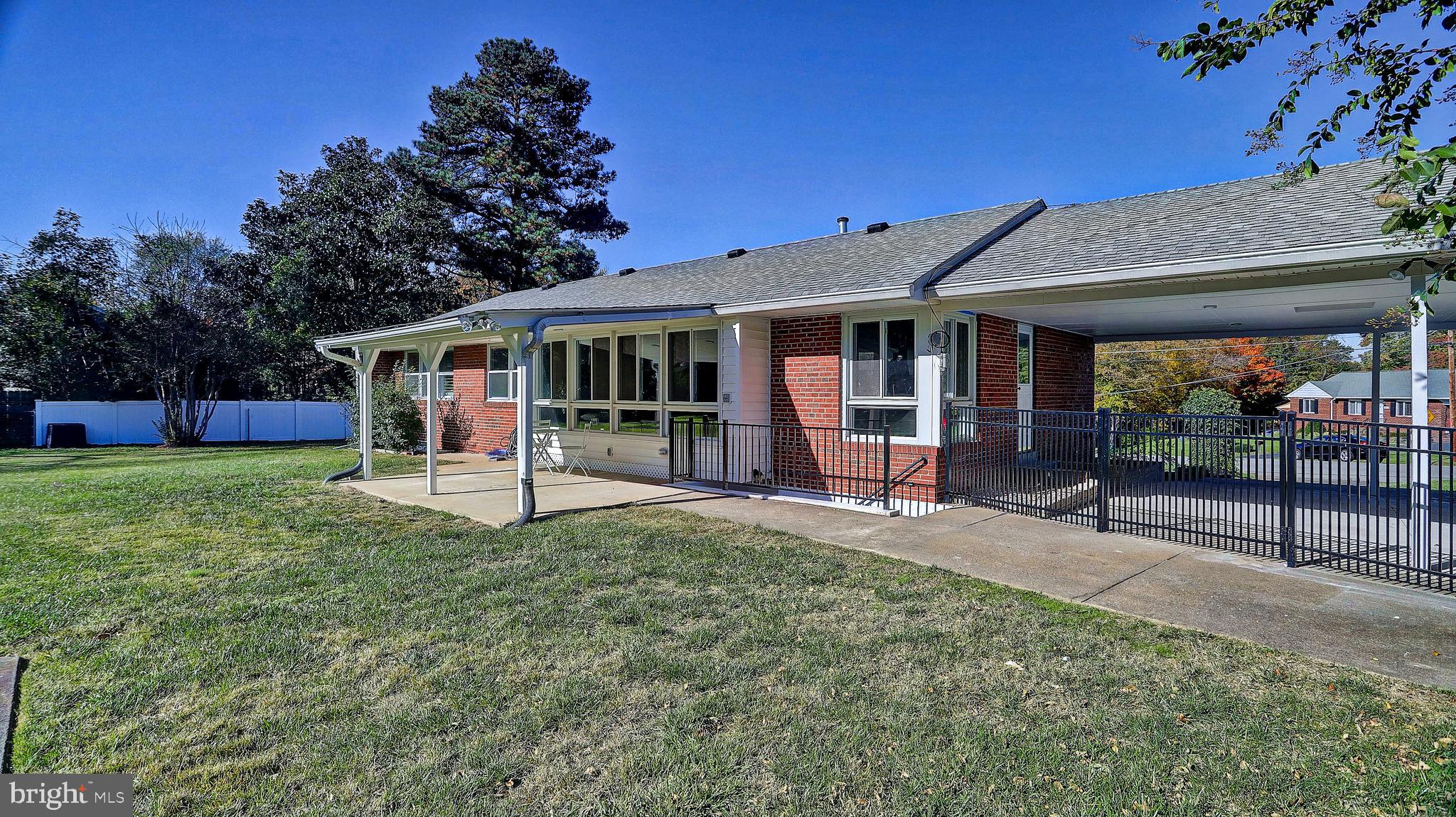3405 Sharon Chapel Road Alexandria, VA 22310 - Photo 38 of 50 Wrapped with covered patio and concrete paver