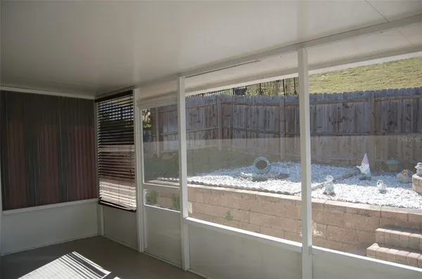 a view of a porch