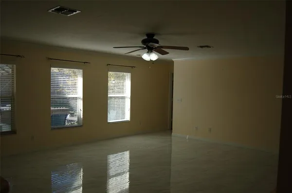 a view of livingroom and window