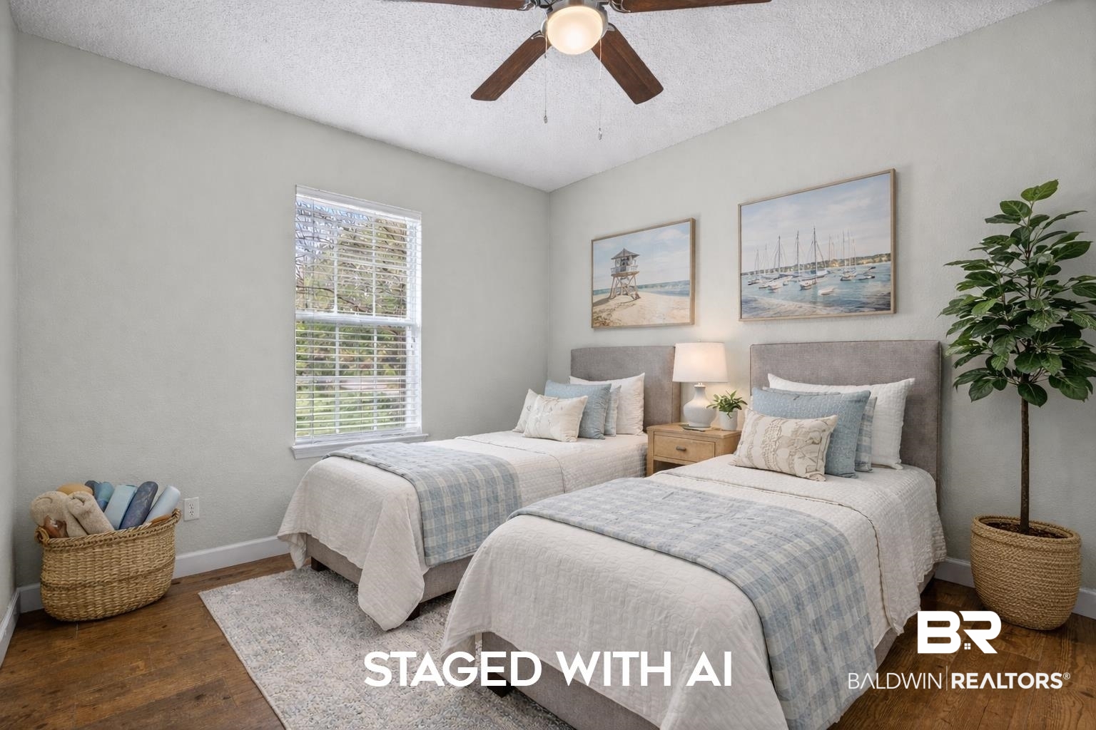 9228 Hammock Road Elberta, AL 36530 - Photo 12 of 30 Bedroom 2 staged