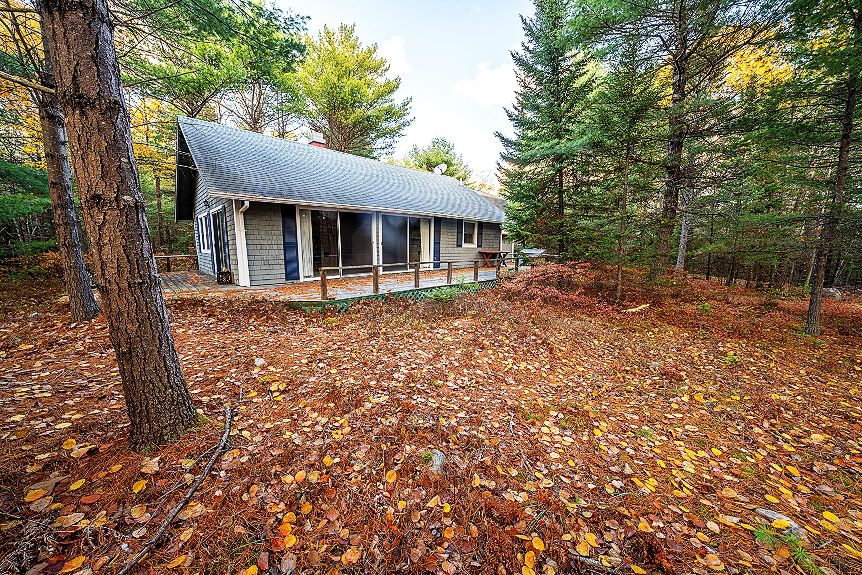 12 Hall Quarry Road Mount Desert, ME 04660 - Photo 3 of 48 12 Hall Quarry - Front view from the woo
