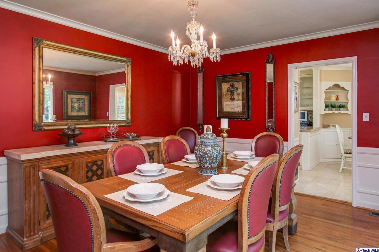 931 Roxbury Road San Marino, CA 91108 - Photo 11 of 37 a view of a dining room with furniture and wooden floor
