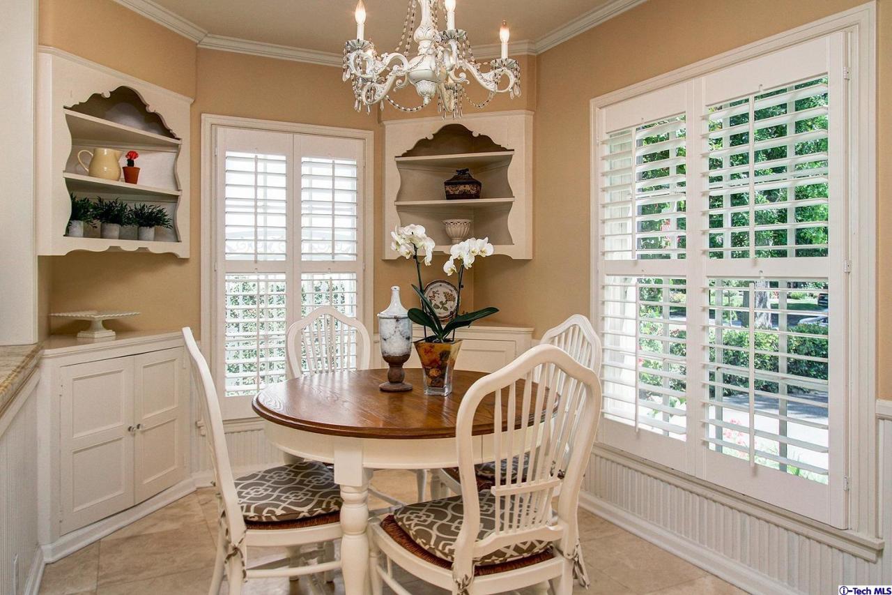 931 Roxbury Road San Marino, CA 91108 - Photo 13 of 37 a view of a dining room with furniture window and outside view