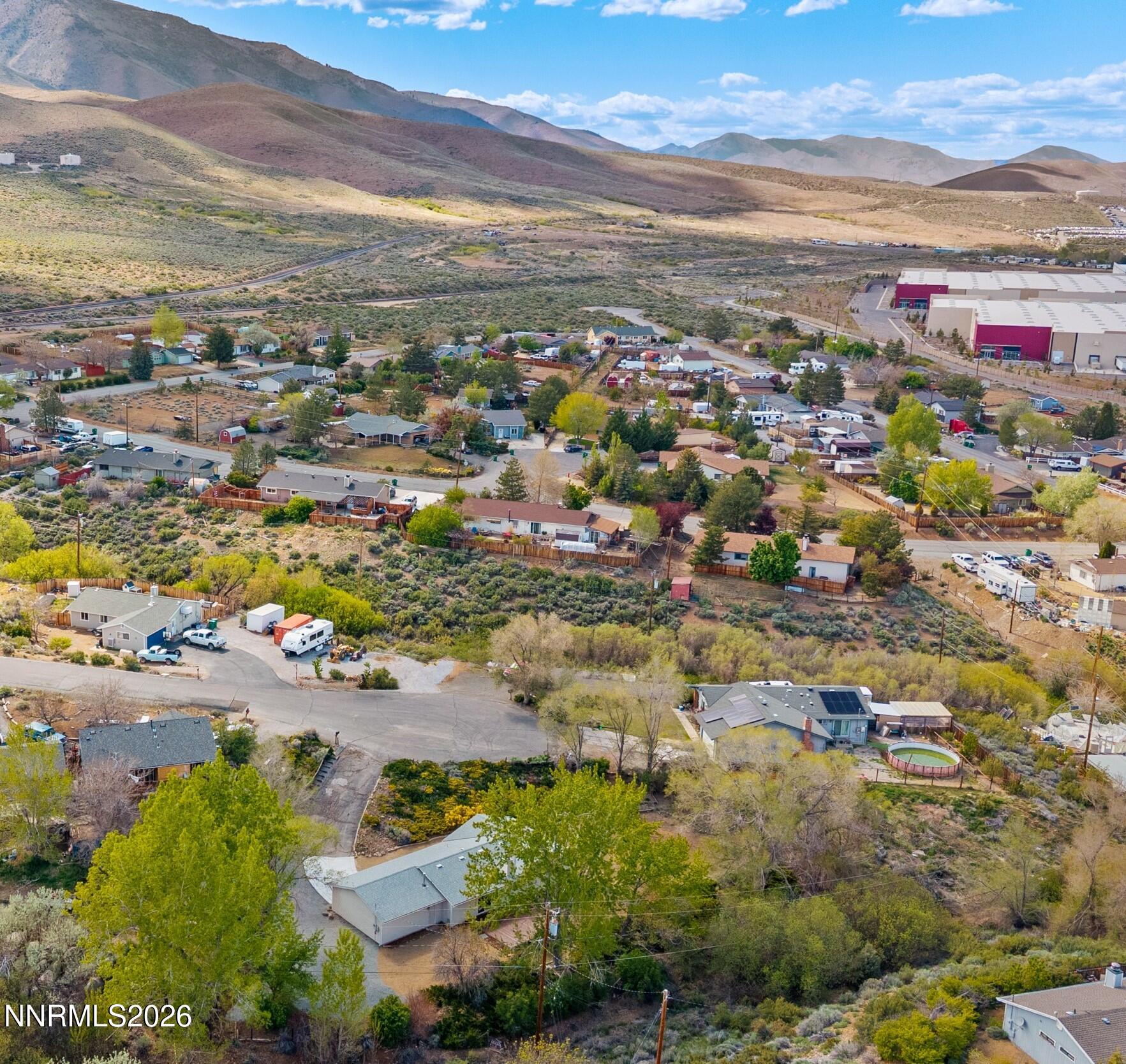2240 Osceola Court Reno, NV 89506 - Photo 27 of 31 an aerial view of residential houses with outdoor space
