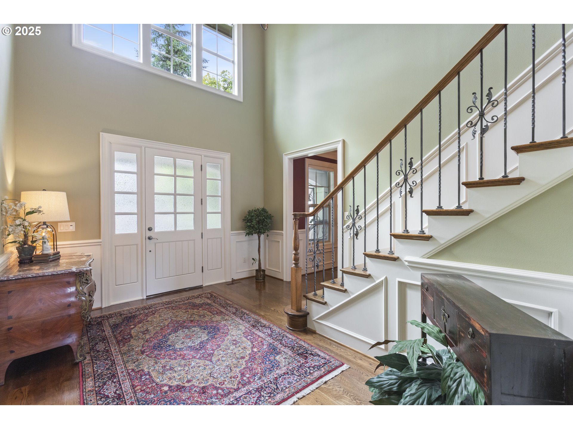 24800 Southwest Big Fir Road West Linn, OR 97068 - Photo 25 of 48 a view of entryway and hall with wooden floor