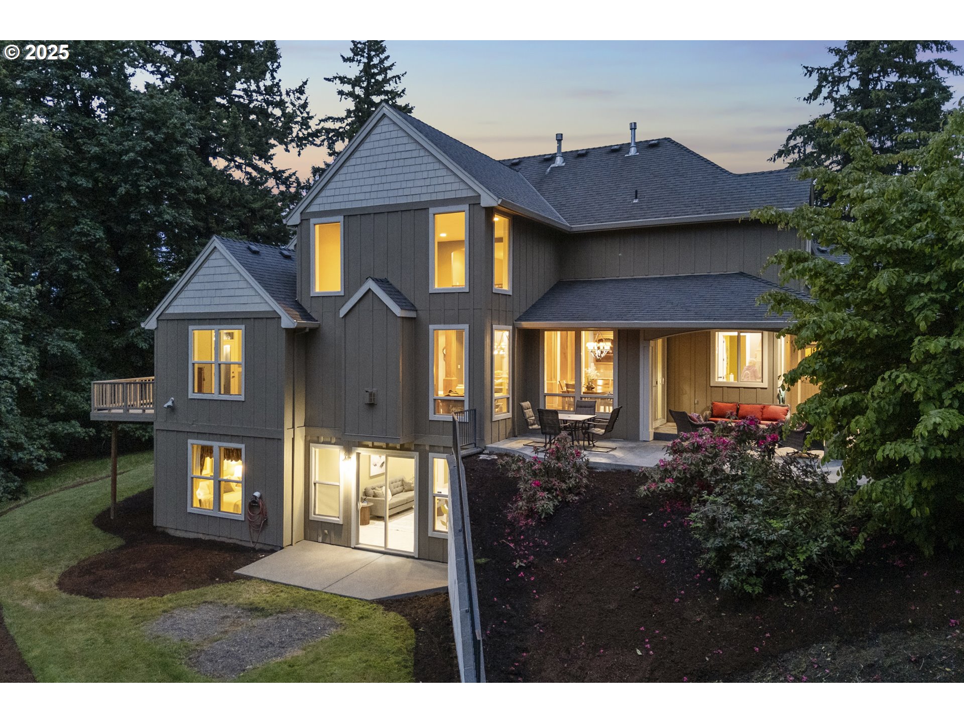 24800 Southwest Big Fir Road West Linn, OR 97068 - Photo 39 of 48 a front view of a house with a yard