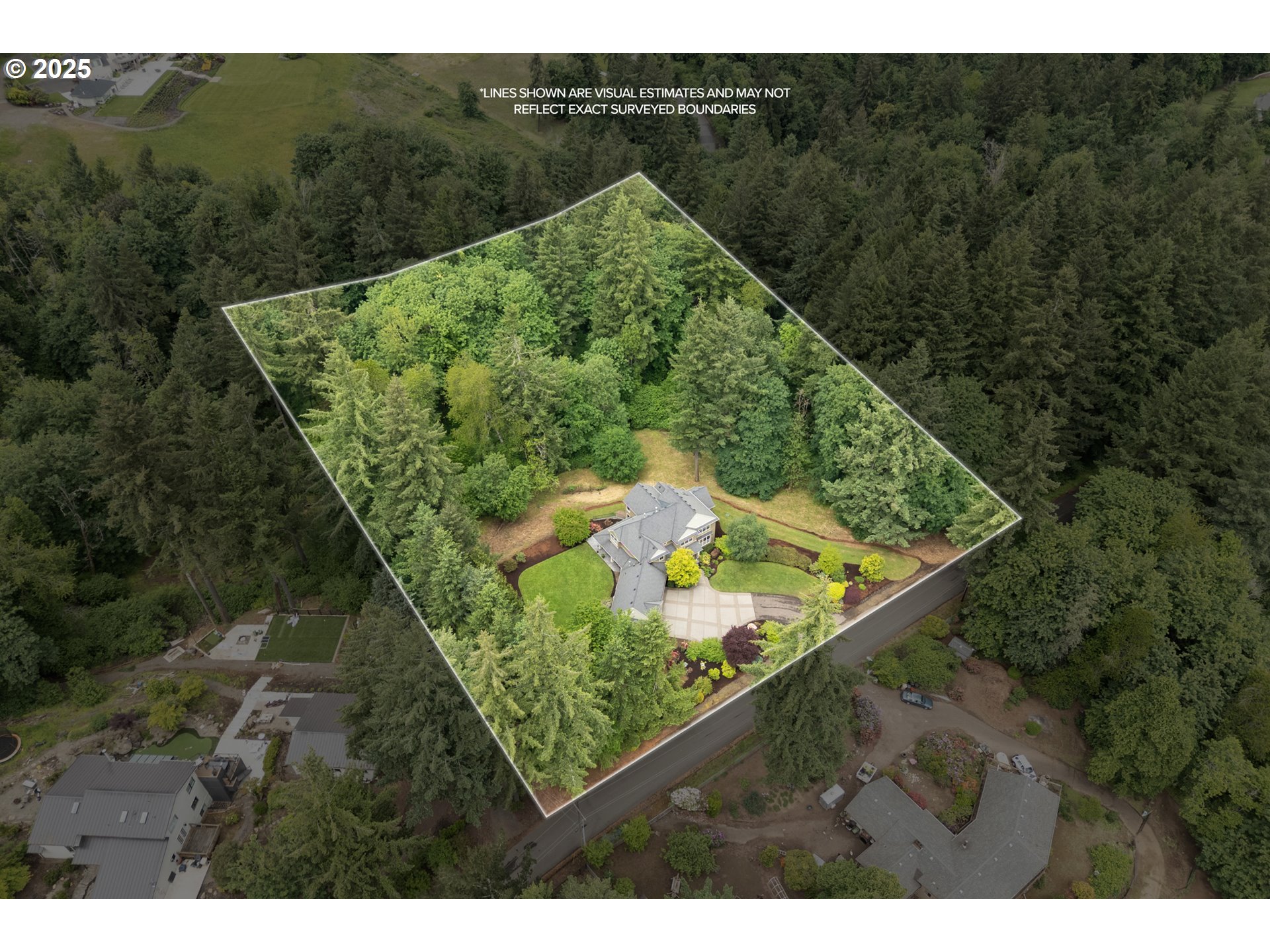 24800 Southwest Big Fir Road West Linn, OR 97068 - Photo 43 of 48 a view of a back yard