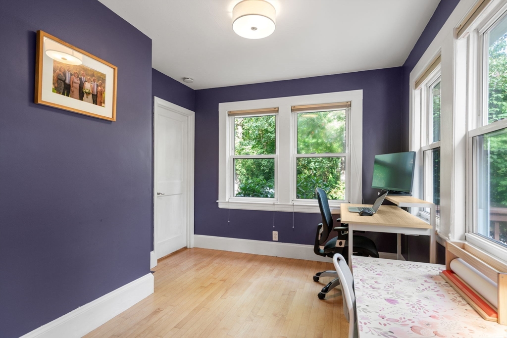 6 Grove Avenue Sharon, MA 02067 - Photo 12 of 27 a view of a workspace with furniture and a window
