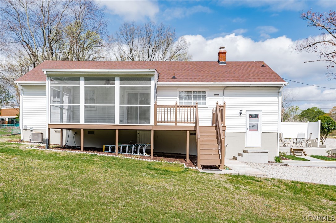 3825 West Hundred Road Chester, VA 23831 - Photo 29 of 30 a front view of a house with a yard