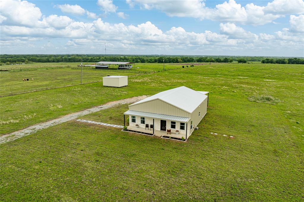 435 County Road 4875 Celeste, TX 75423 - Photo 30 of 35 a aerial view of a house with a garden