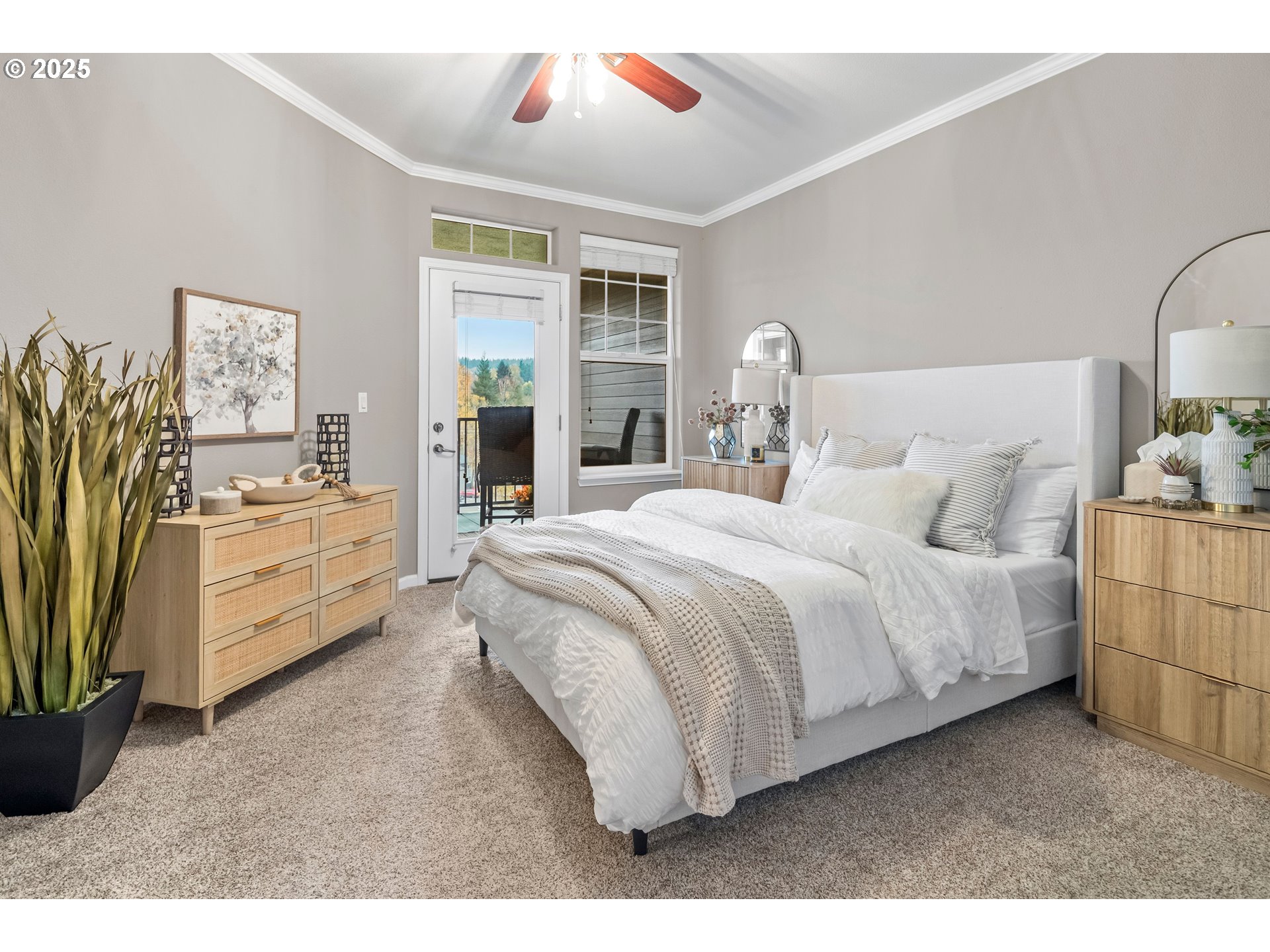 975 Springtree Lane West Linn, OR 97068 - Photo 21 of 48 a bedroom with a bed and a view of kitchen