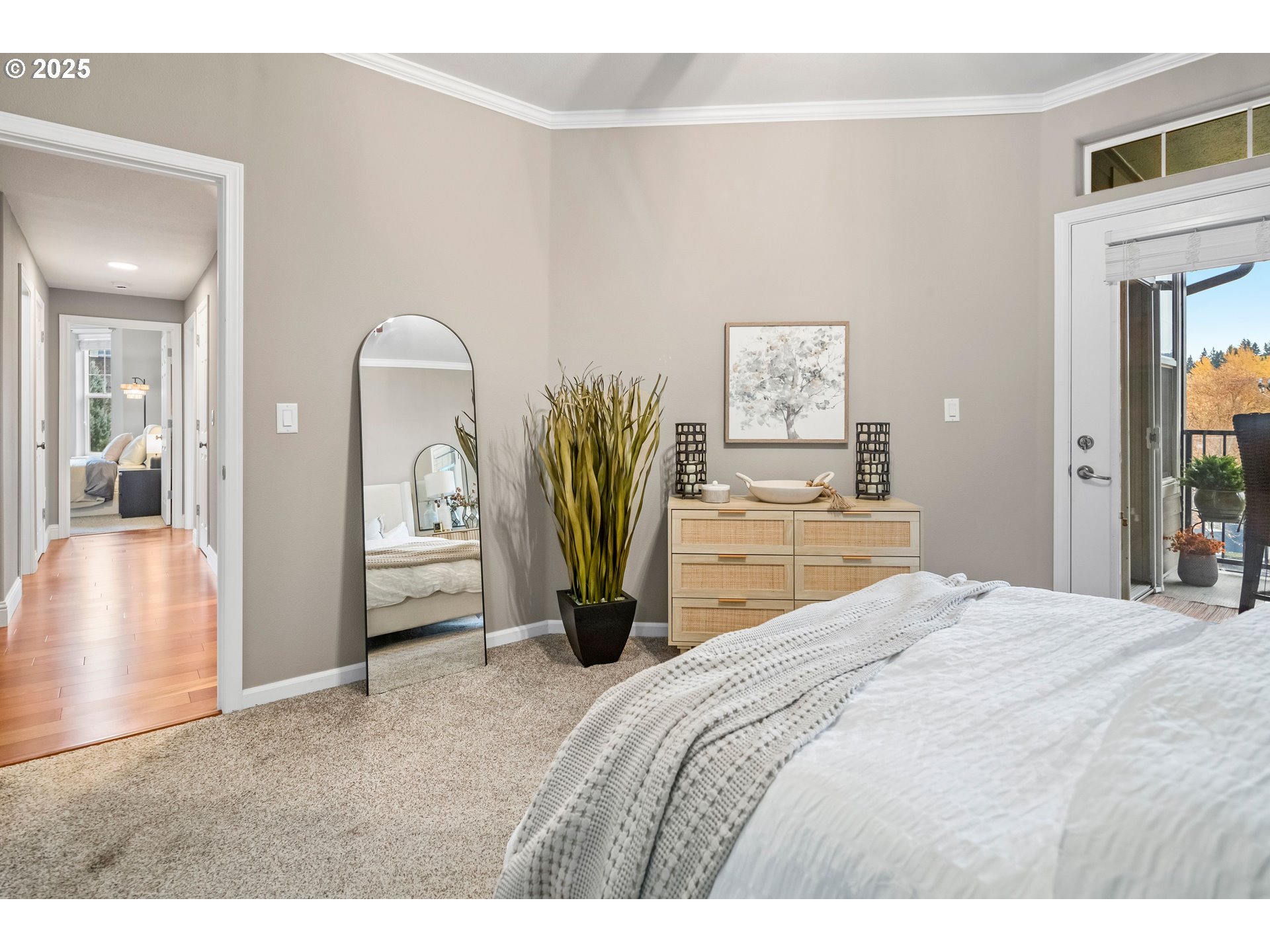 975 Springtree Lane West Linn, OR 97068 - Photo 23 of 48 a bedroom with a bed and a television