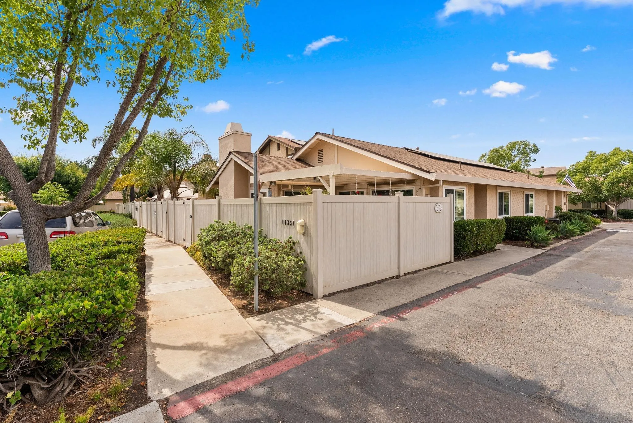 10357 Bart Way Santee, CA 92071 - Photo 31 of 39 a front view of a house with a yard