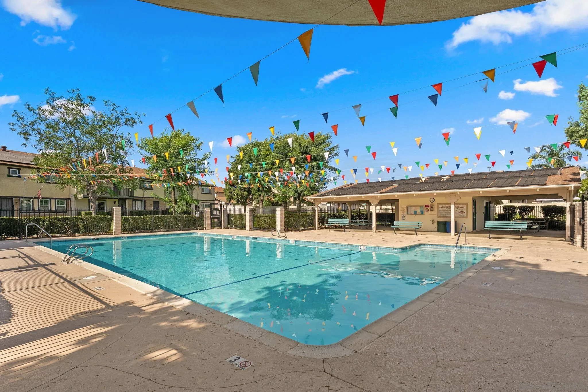 10357 Bart Way Santee, CA 92071 - Photo 35 of 39 a view of a house with swimming pool